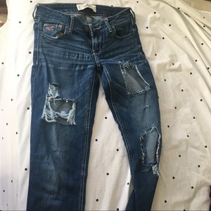 Handmade Hollister Ripped Jeans